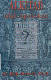 Alkitab telah dipalsukan?