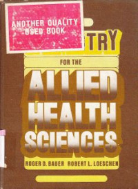 Chemistry for the allied health sciences