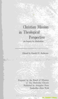 Christian mission in theological perspective