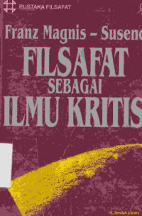 Filsafat sebagai ilmu kritis