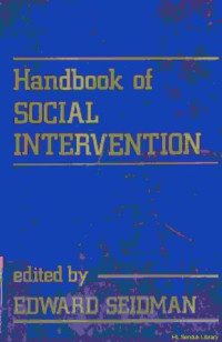 Handbook of social intervention