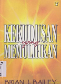 Kekudusan yang memulihkan