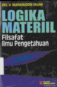 Logika Materil :Filsafat Ilmu pengetahuan