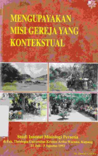 Mengupayakan misi gereja yang kontekstual