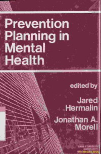 Prevention planning in mental health