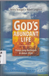 Hidup yang berlimpah di dalam Allah : God's abundant life