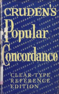 Cruden's popular concordance