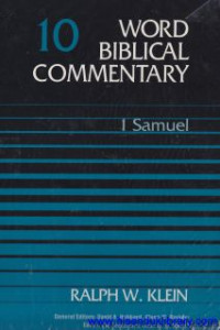 Word Biblical Commentary -vol.10 : 1 Samuel