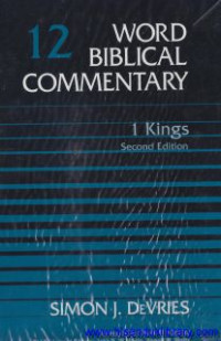 Word Biblical Commentary - vol.12 : 1 Kings