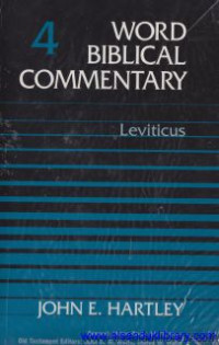 Word Biblical Commentary -vol.4 : Leviticus