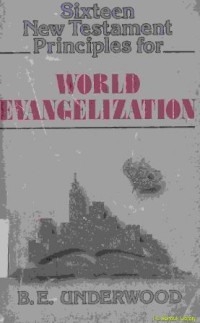 Sixteen new testament principles for world Evangelization